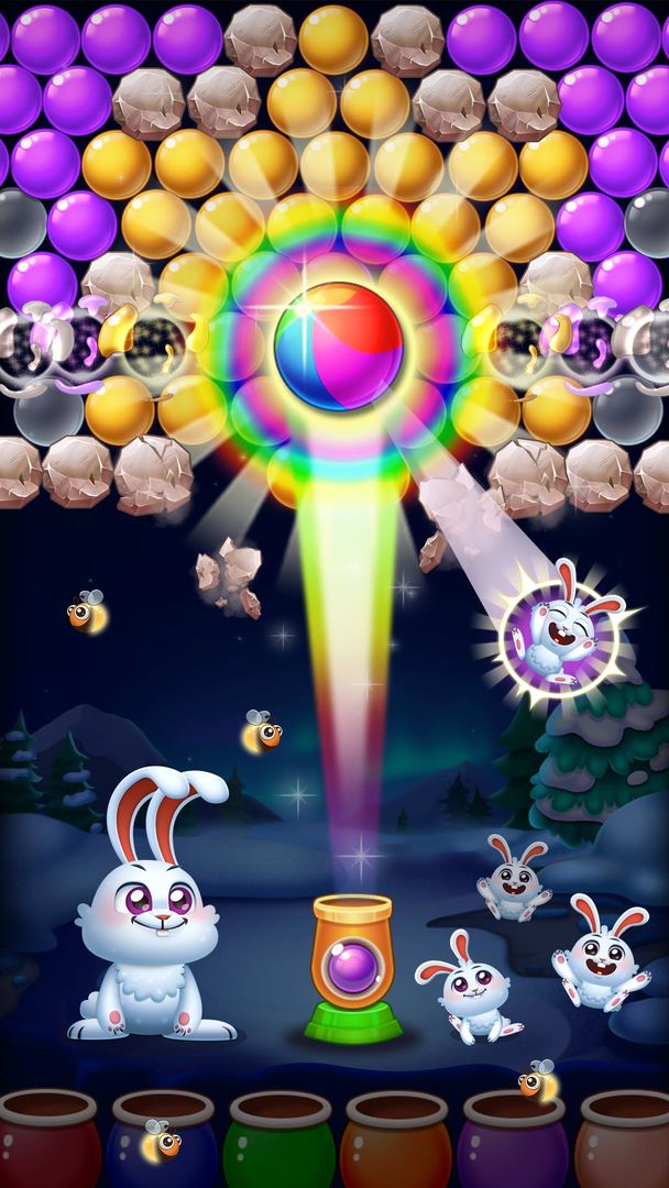 Screenshot of Bubble Bunny - Bubble Shooter