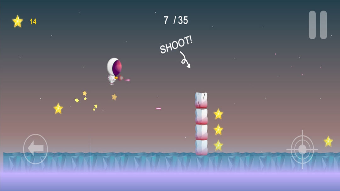 Baba Space screenshot game