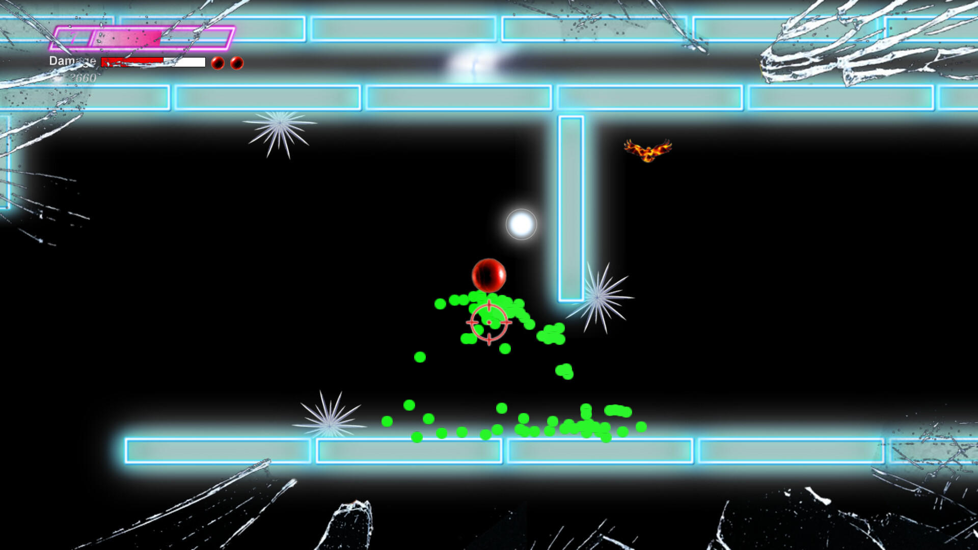 Screenshot of Slightly Overweight Superhero and the seven levels of death