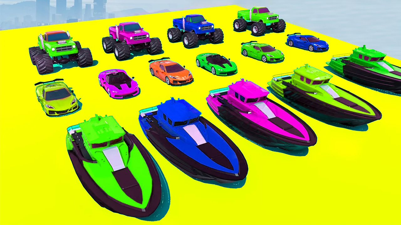 GT Car Stunt Games - Mega Ramp Game Screenshot