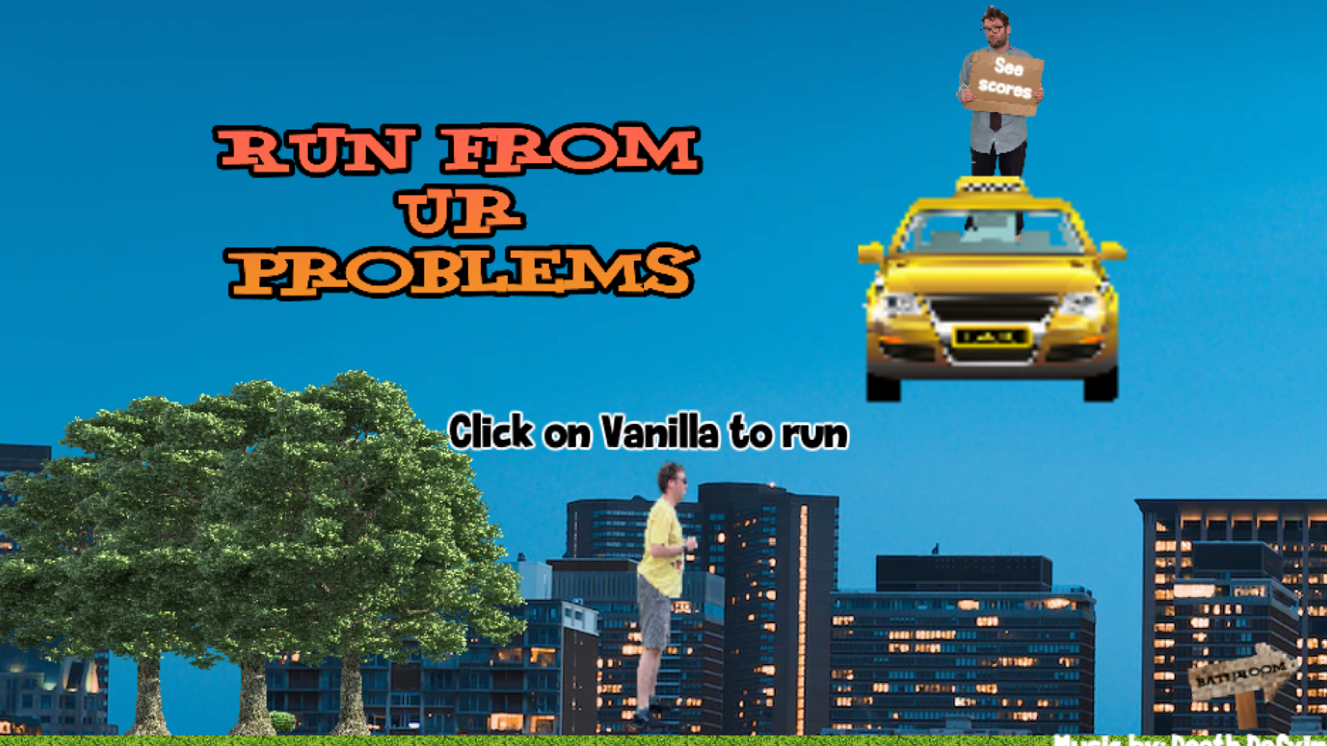 Run From Your Problems Game Screenshot