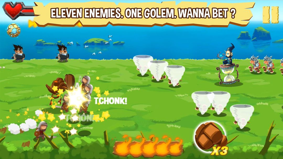 Golem Rage Demo screenshot game