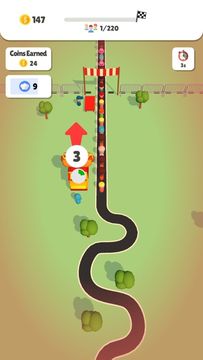 Perfect Queue 3D Game Screenshot