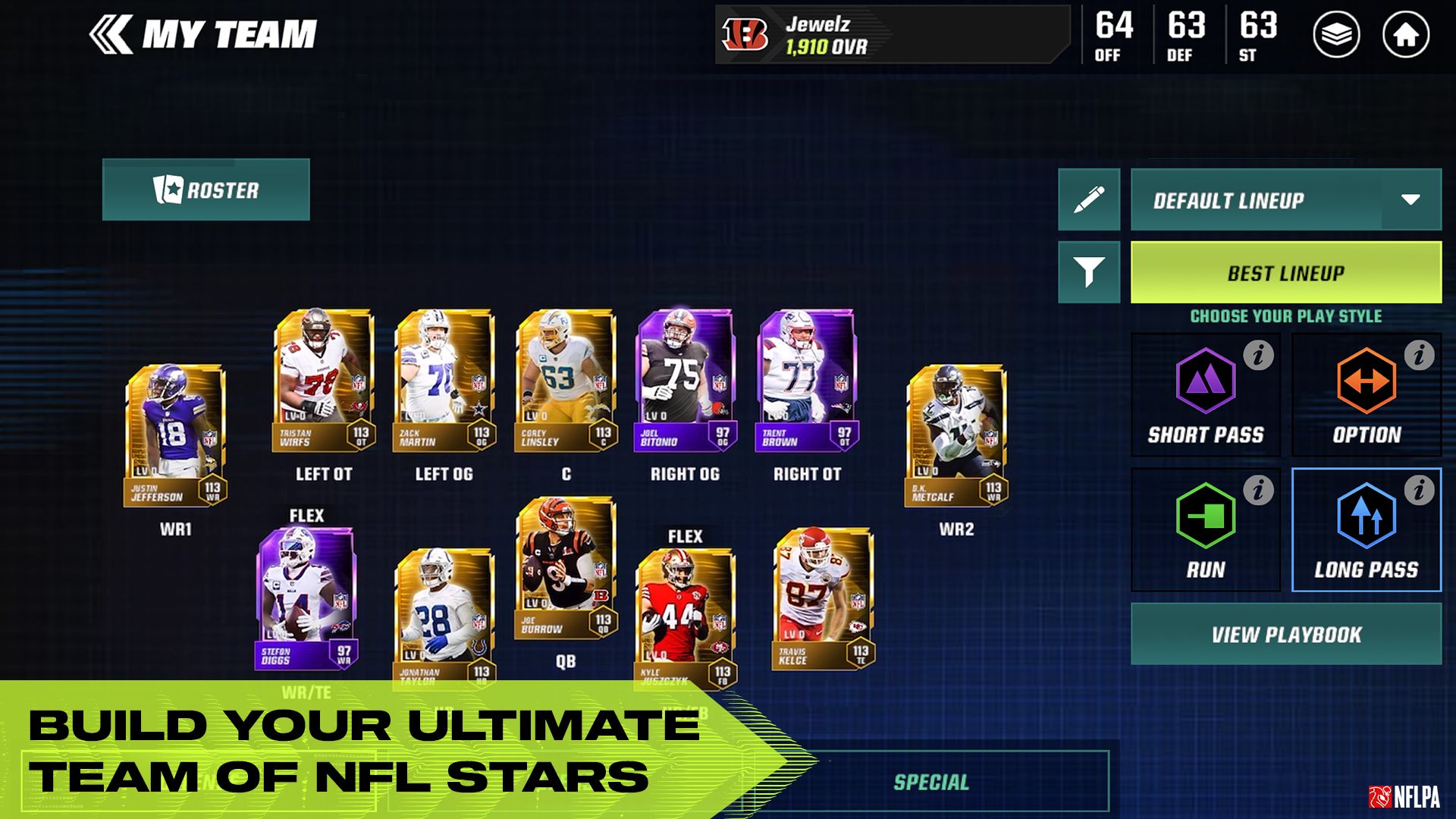 Screenshot of Madden NFL 23 Mobile Football