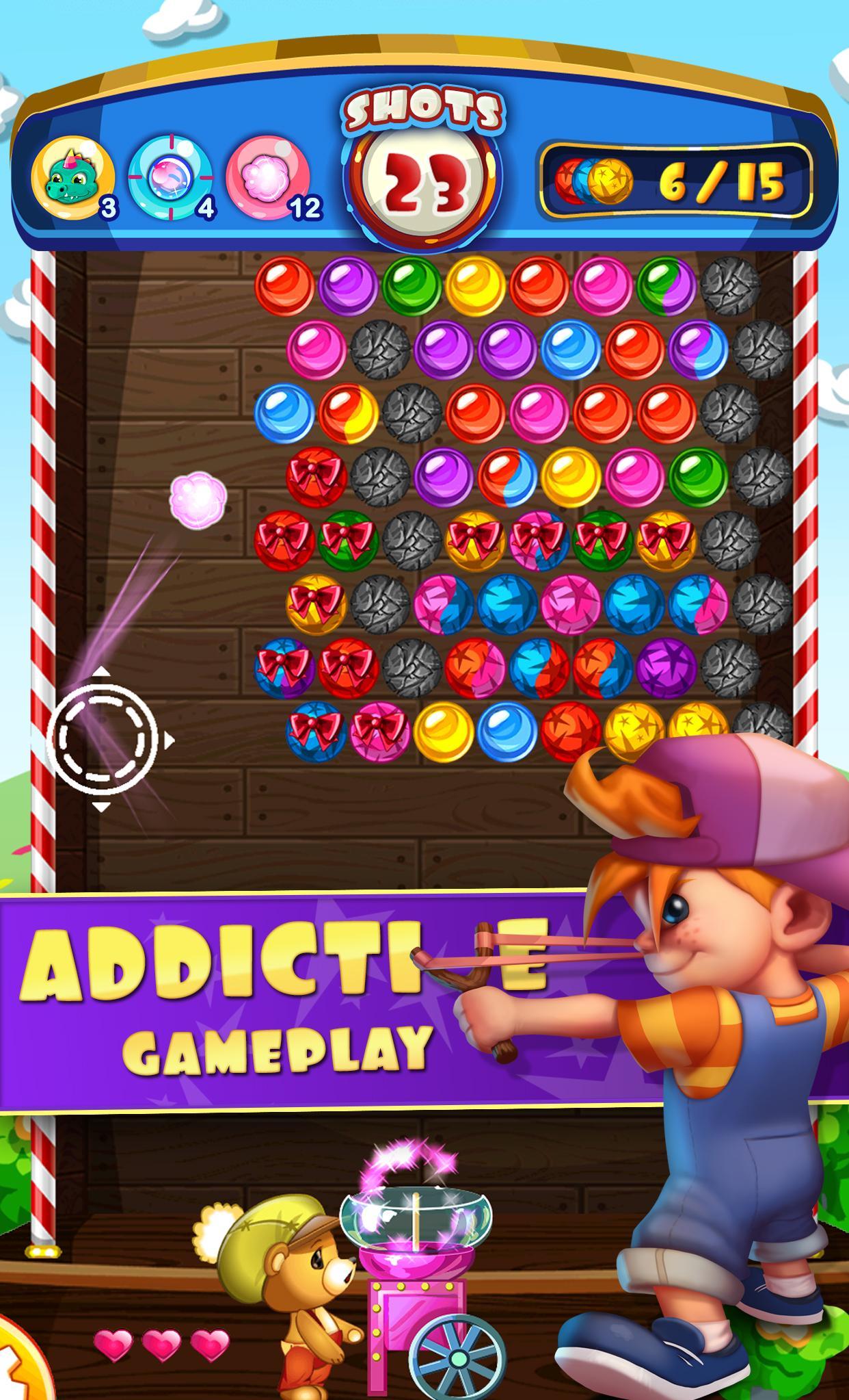 Carnival Story Bubble Shooter ภาพหน้าจอเกม