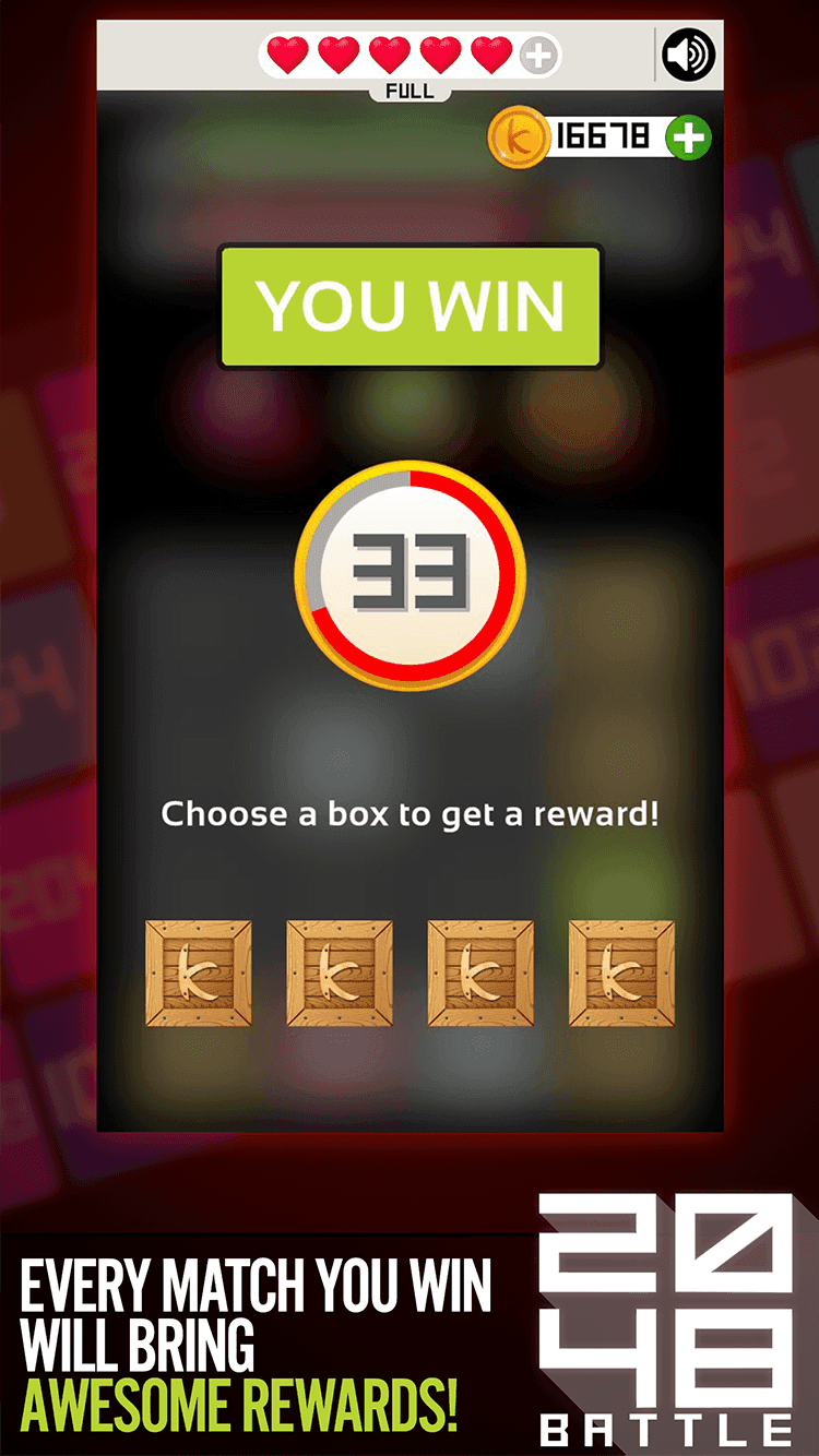 2048 Battle Online Game Screenshot