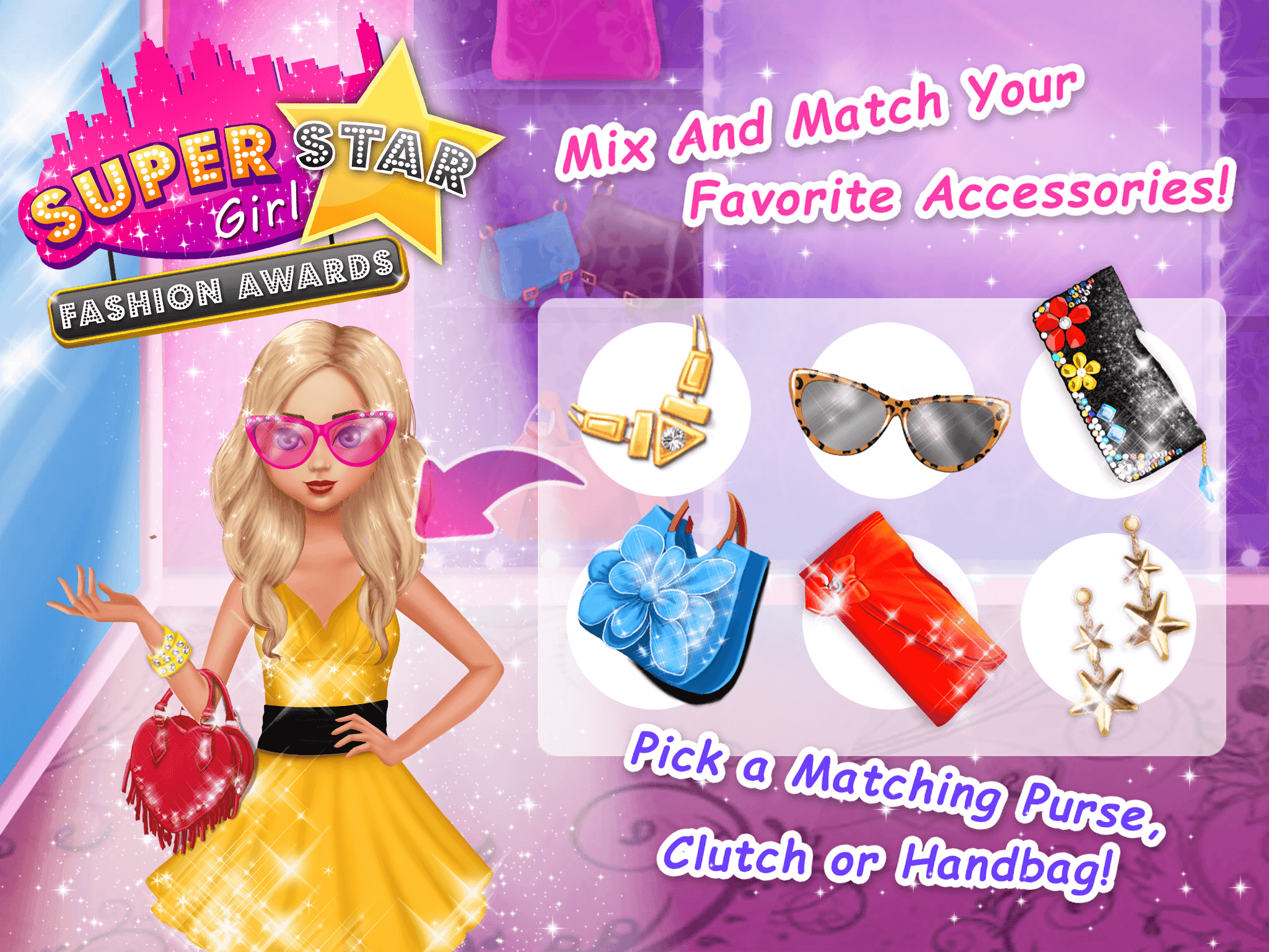 Captura de Tela do Jogo Superstar Girl Fashion Awards