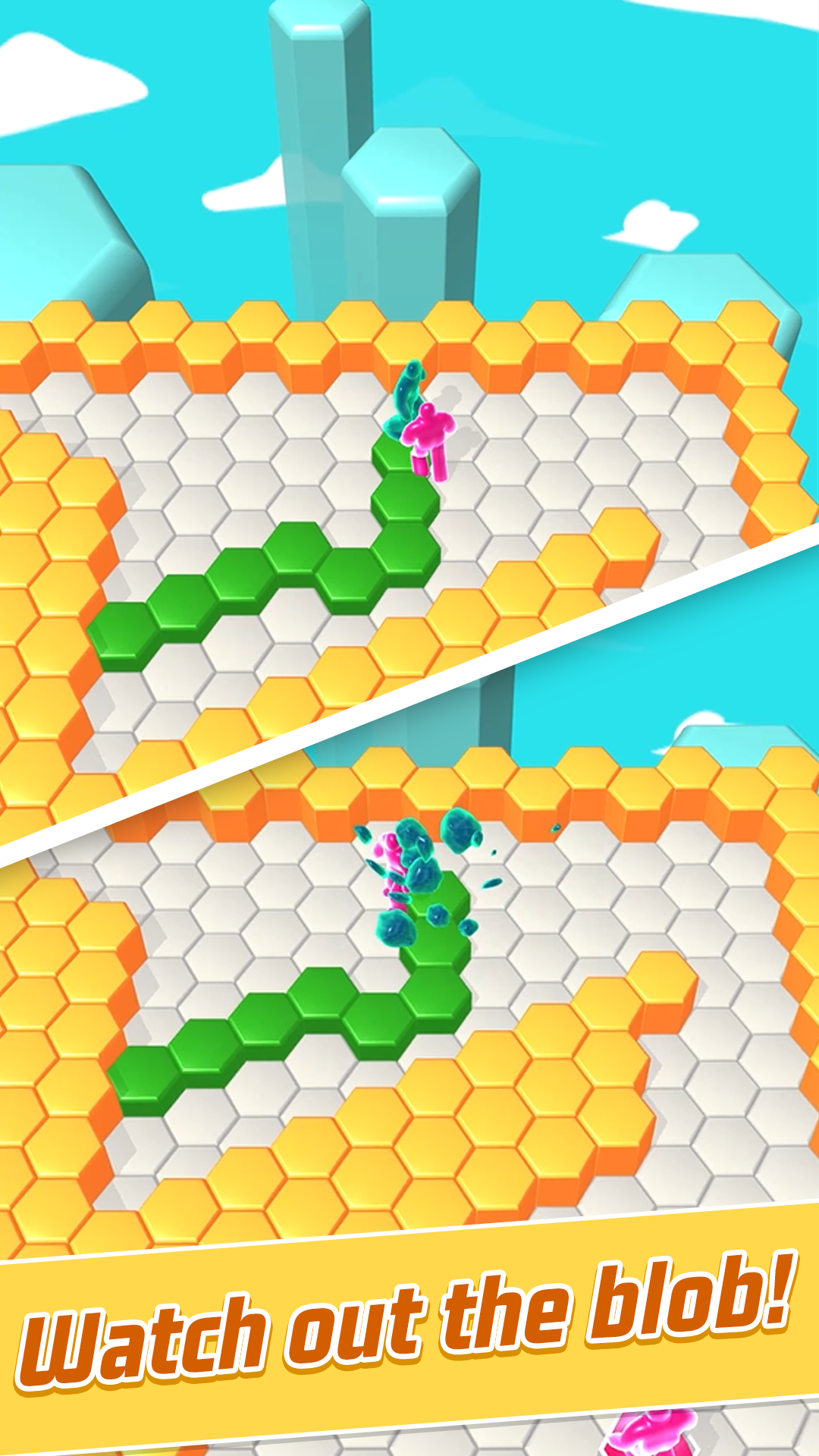 Screenshot of Crowd Blob