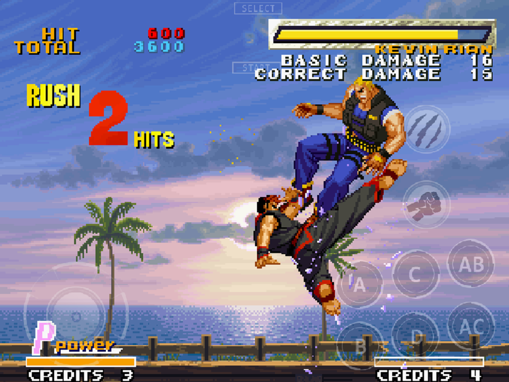 餓狼 MARK OF THE WOLVES ゲームのスクリーンショット