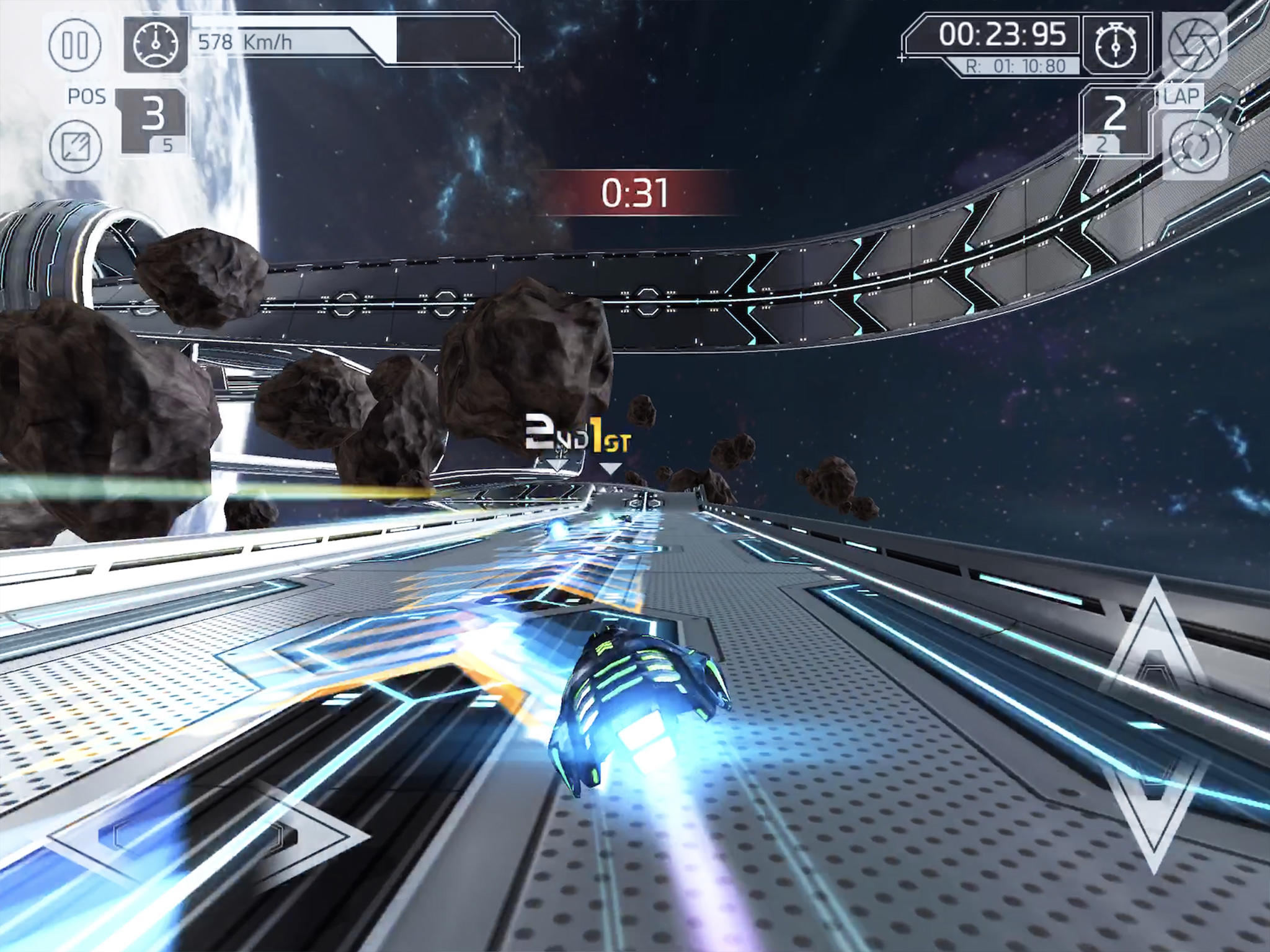 Cosmic Challenge Racing 遊戲截圖