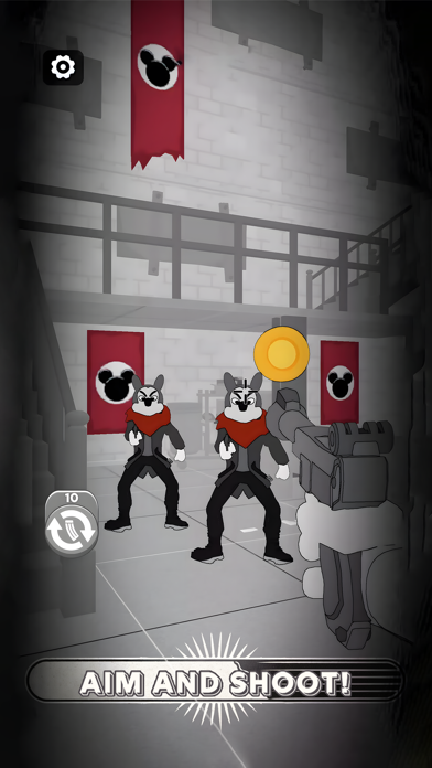 Retro Shooter: Last Mouse Game Screenshot