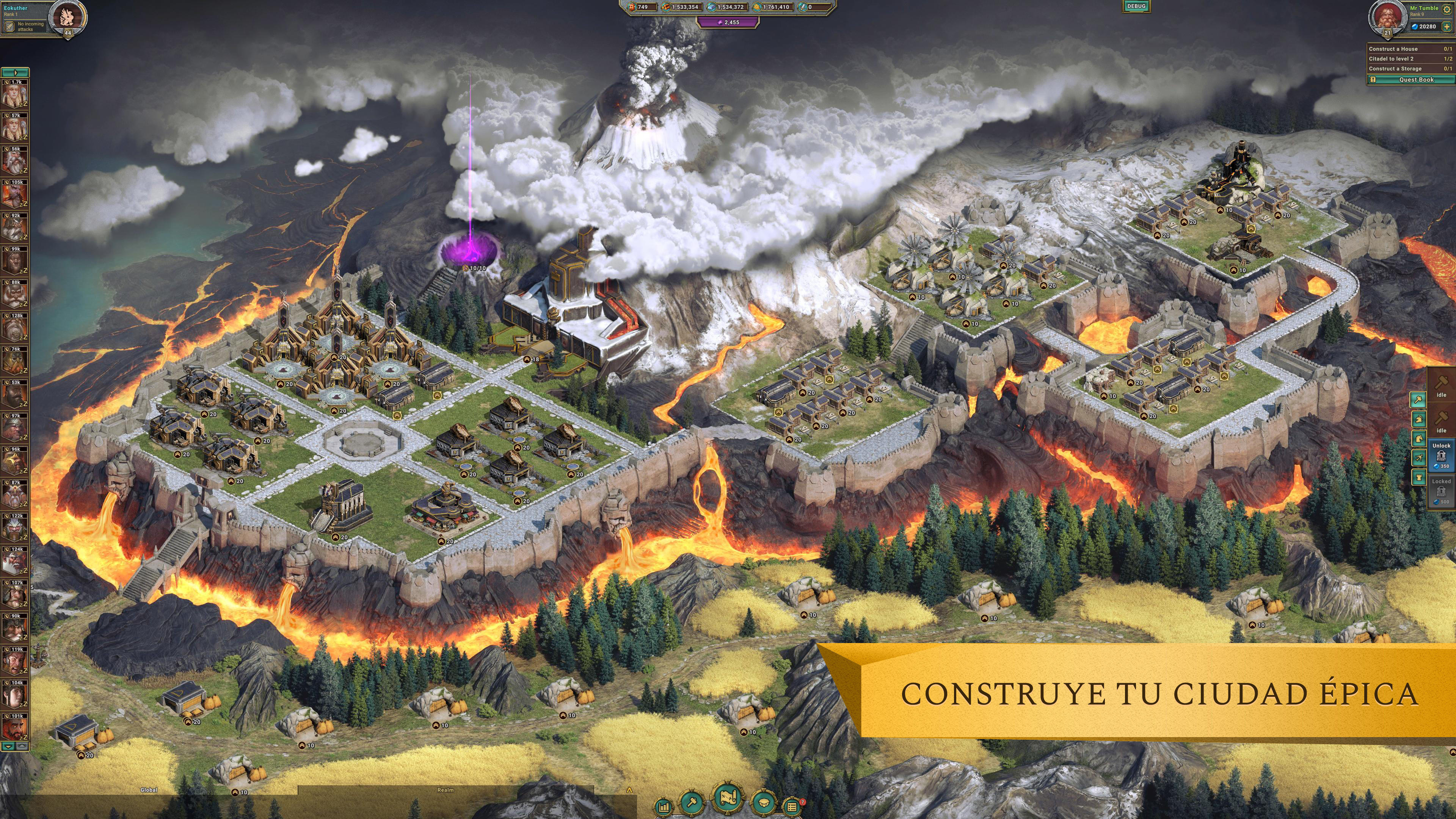 Screenshot 1 of Arkheim – Realms at War: MMO 3.8.142