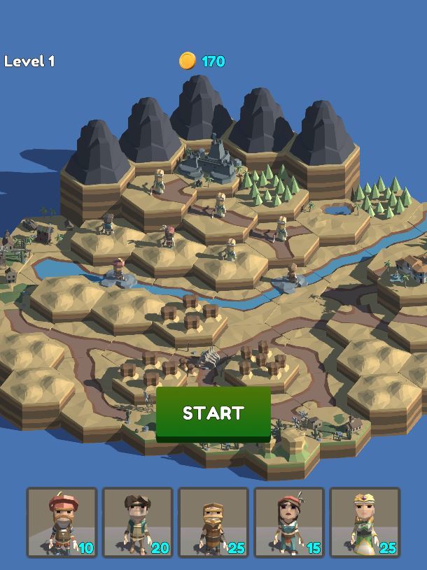 Screenshot of Hexa Combat - Art of Tactic