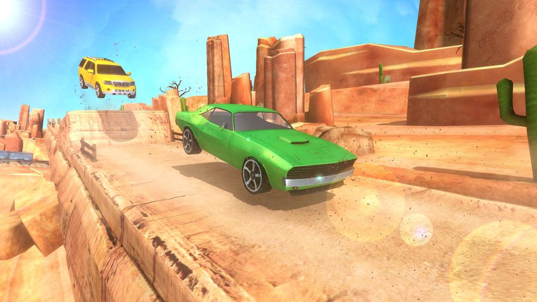 Stunt Mobil Bukit 2020 screenshot game