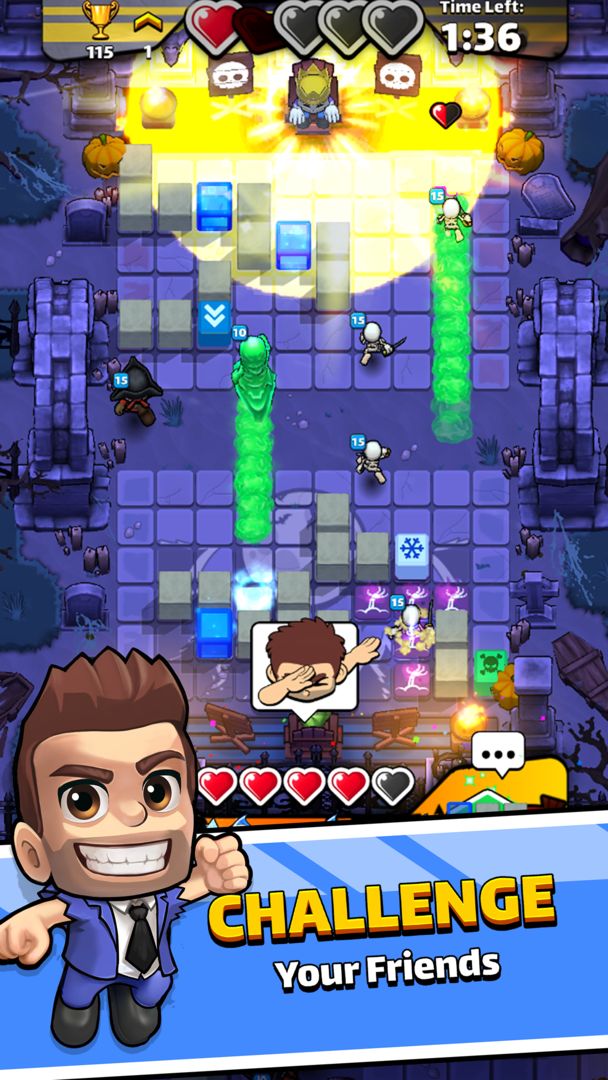 Screenshot of Magic Brick Wars