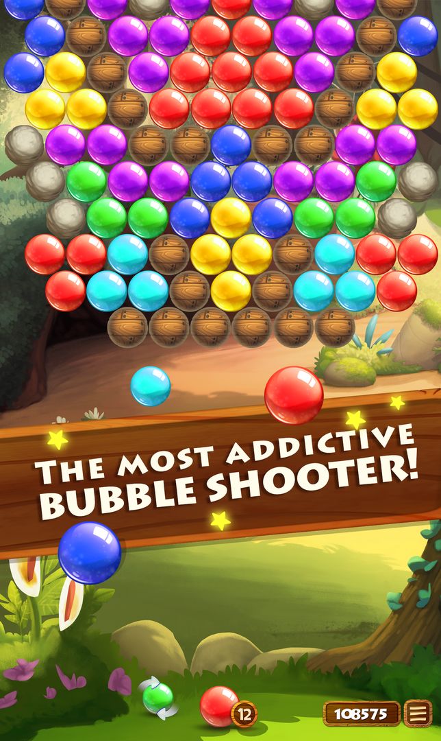 Forest Pop Bubble Shooter ภาพหน้าจอเกม
