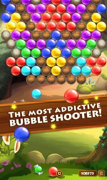 Forest Pop Bubble Shooter ゲームのスクリーンショット
