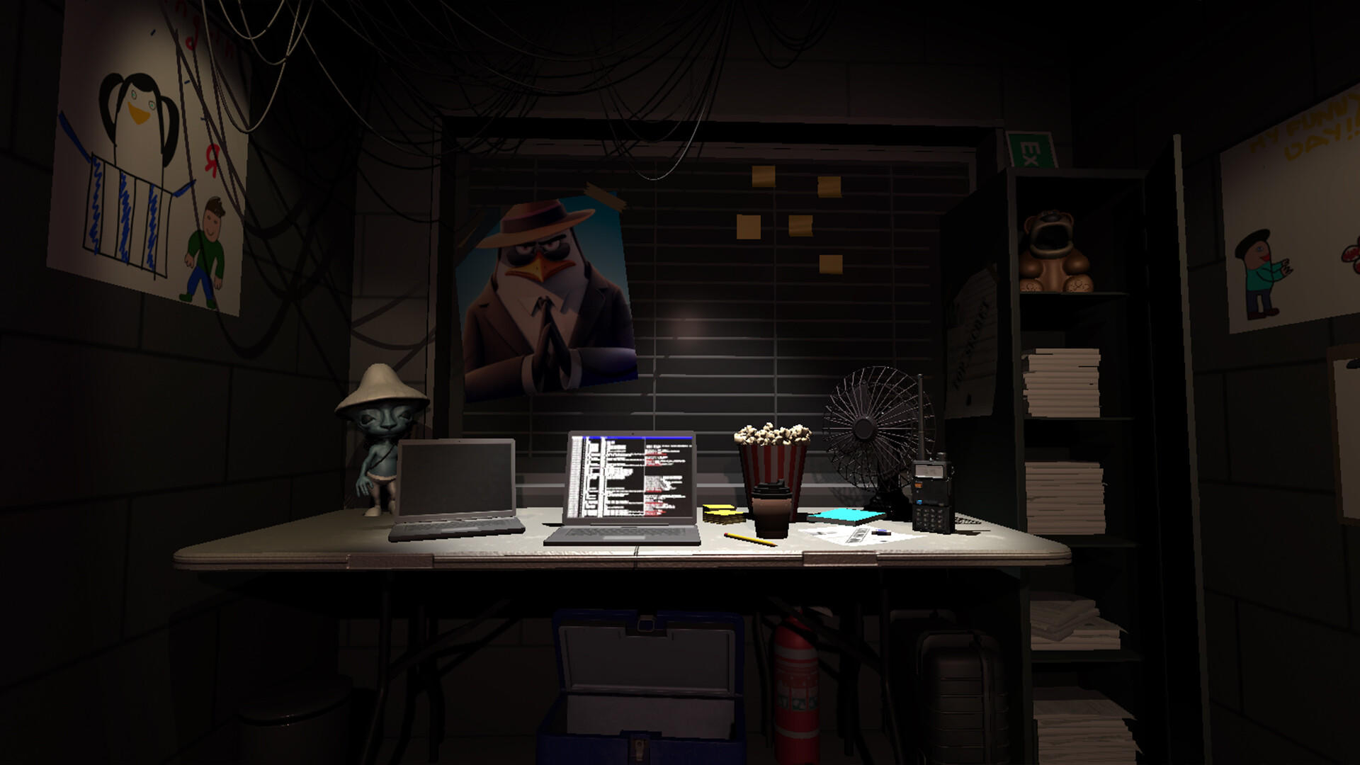 Five Nights With Los Penguinos screenshot game