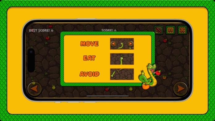 Snake Attack: Eat & Run Game Screenshot