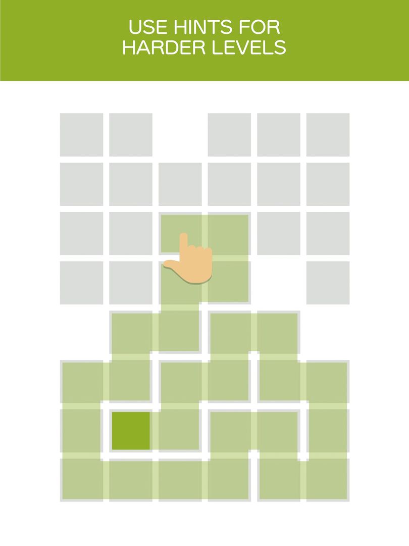 Screenshot of Fill - one-line puzzle game