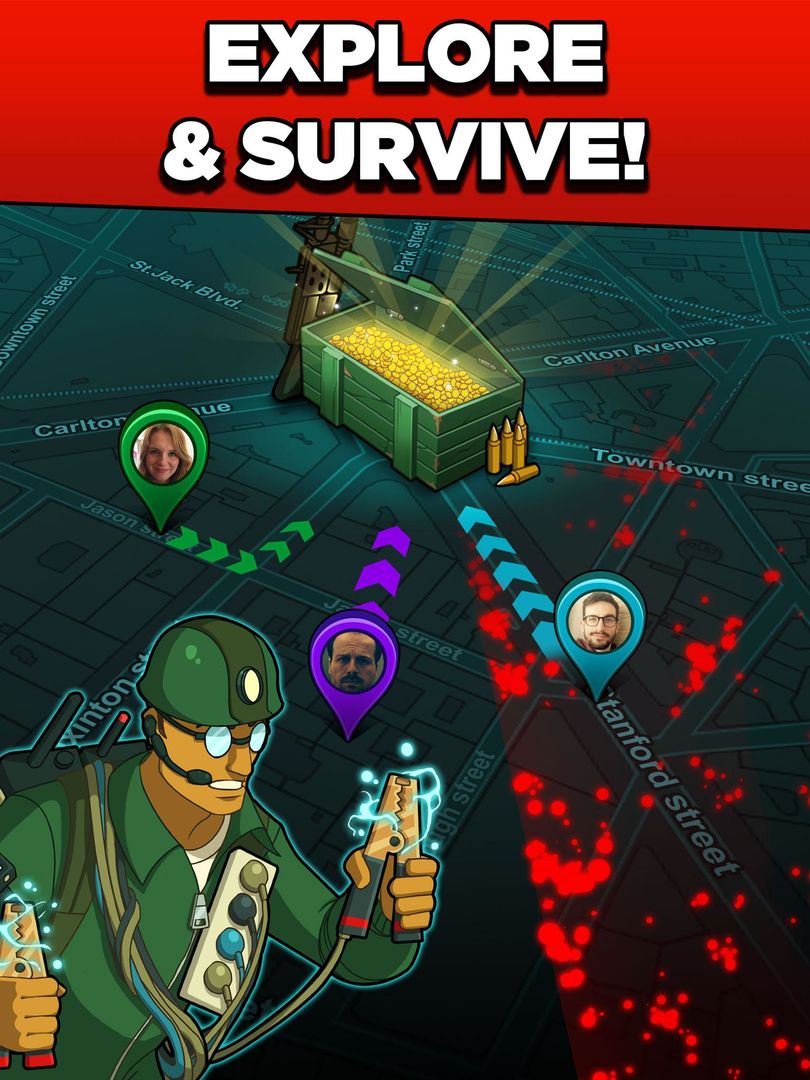 Zombie Zone - World Domination 게임 스크린 샷