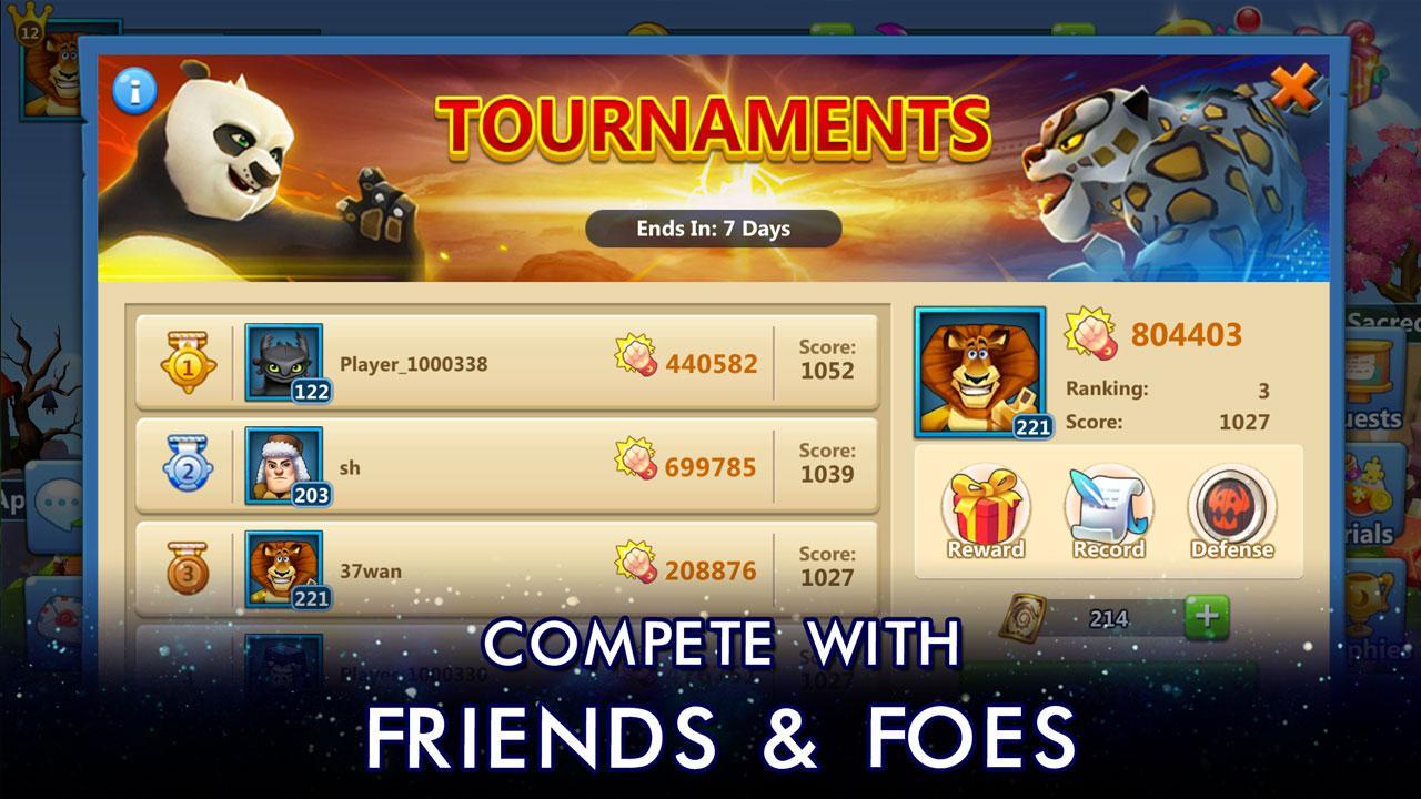 DreamWorks Universe of Legends Game Screenshot