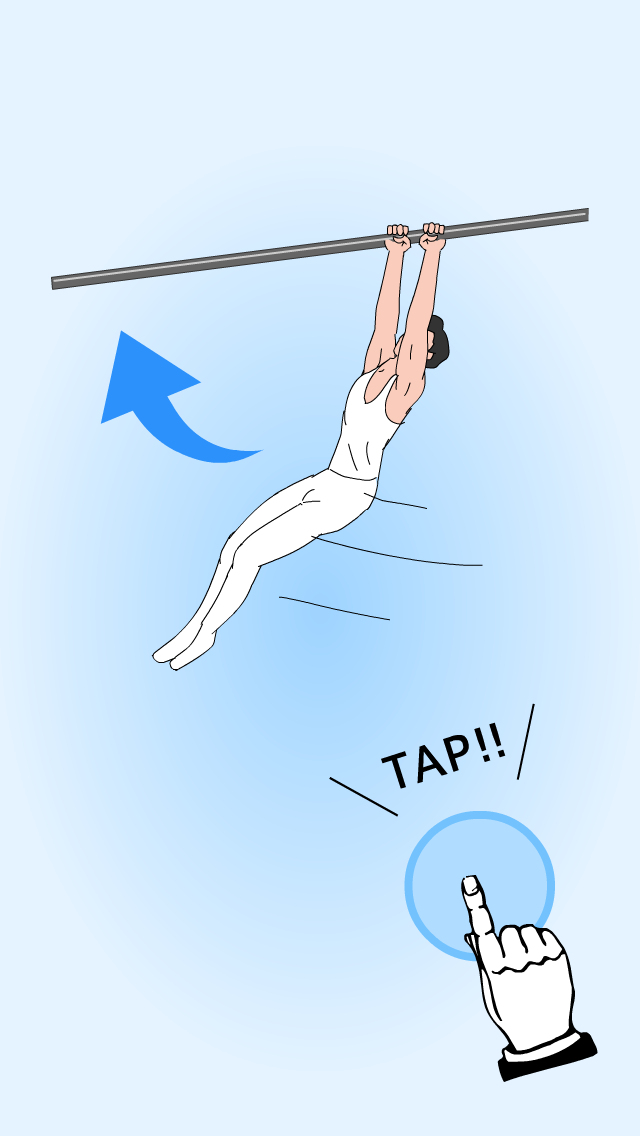Crazy Horizontal bar Game Screenshot