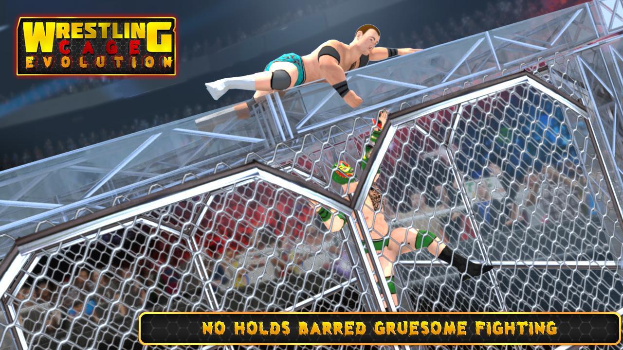 WRESTLING CAGE EVOLUTION - WRESTLING GAMES & FIGHT Game Screenshot