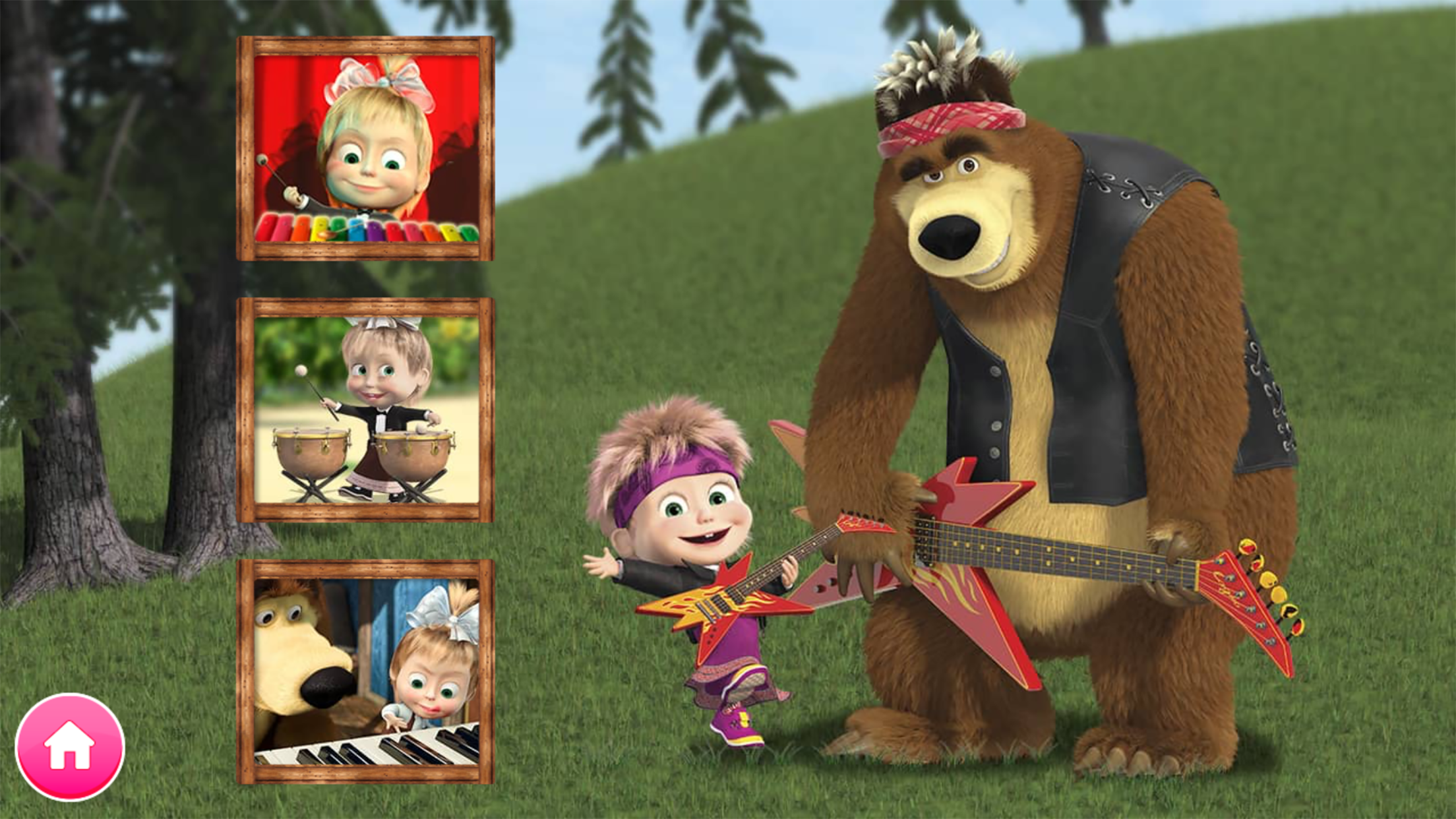 Screenshot of Masha and the Bear Educational
