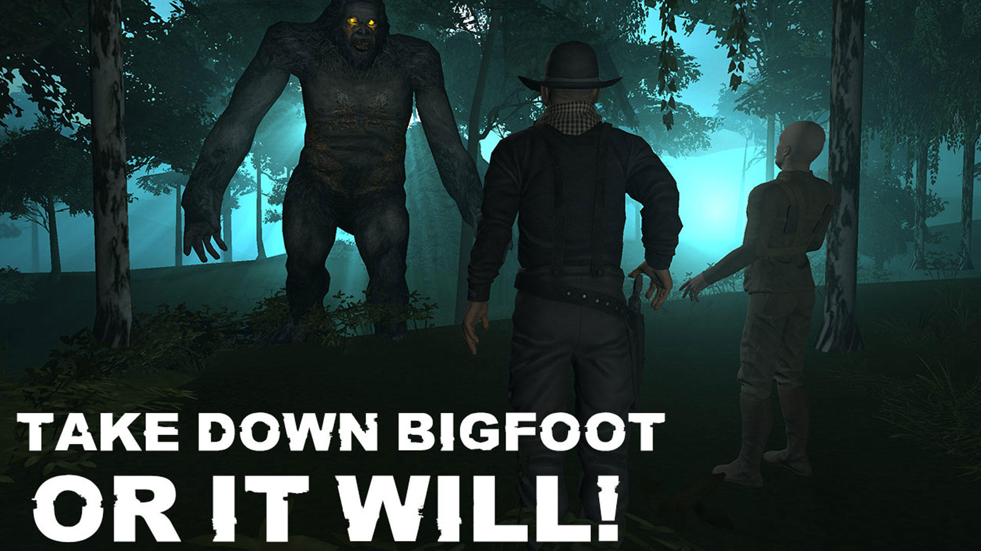 Bigfoot Hunting Multiplayer Game Screenshot