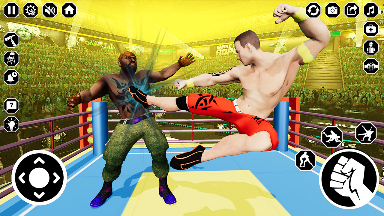 Cuplikan Layar Game Bodybuilder Fighting Games 3D