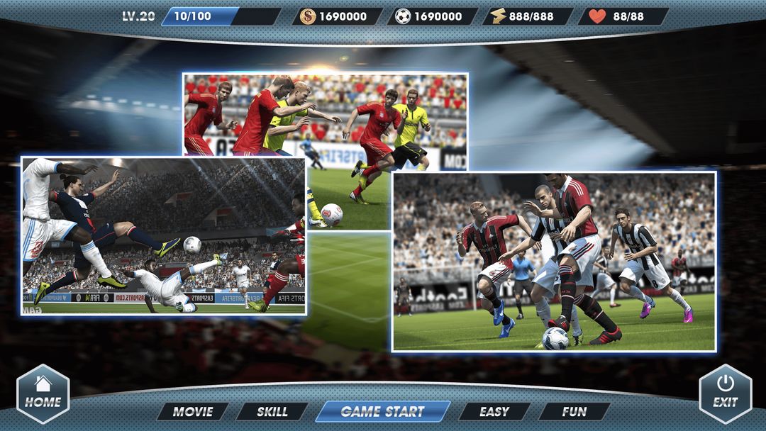 Screenshot of World Soccer League : Football Games