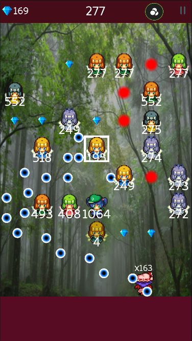 レミリアの「パズルde弾幕」【東方】 screenshot game