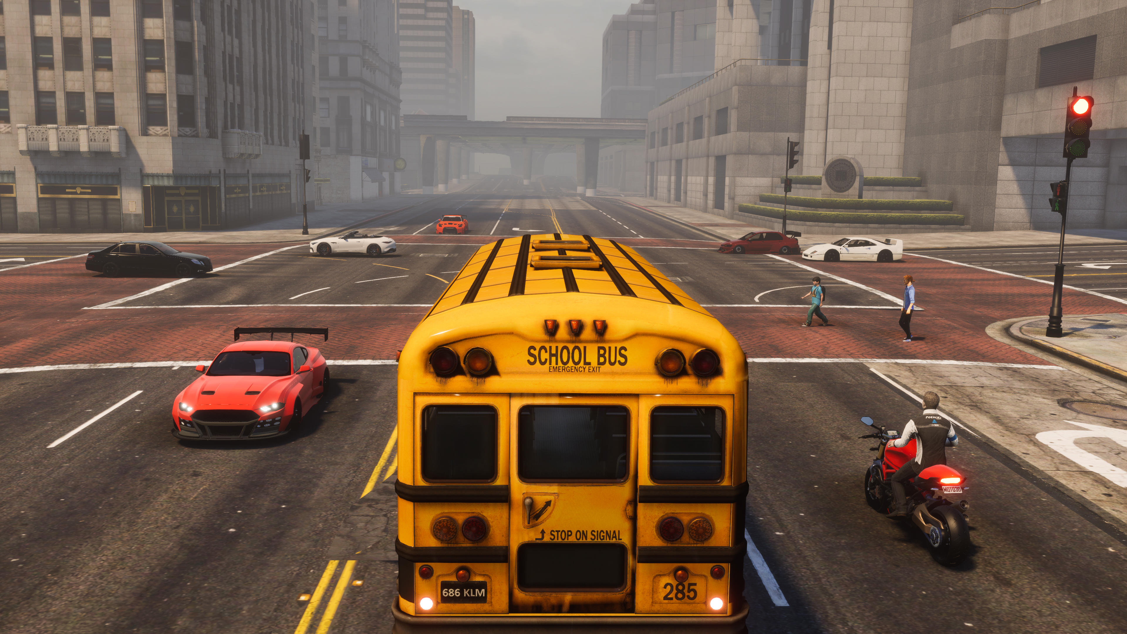 School Bus Driving Coach Games Game Screenshot