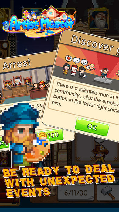 Pixel Ars Of Perfect Frontier Game Screenshot