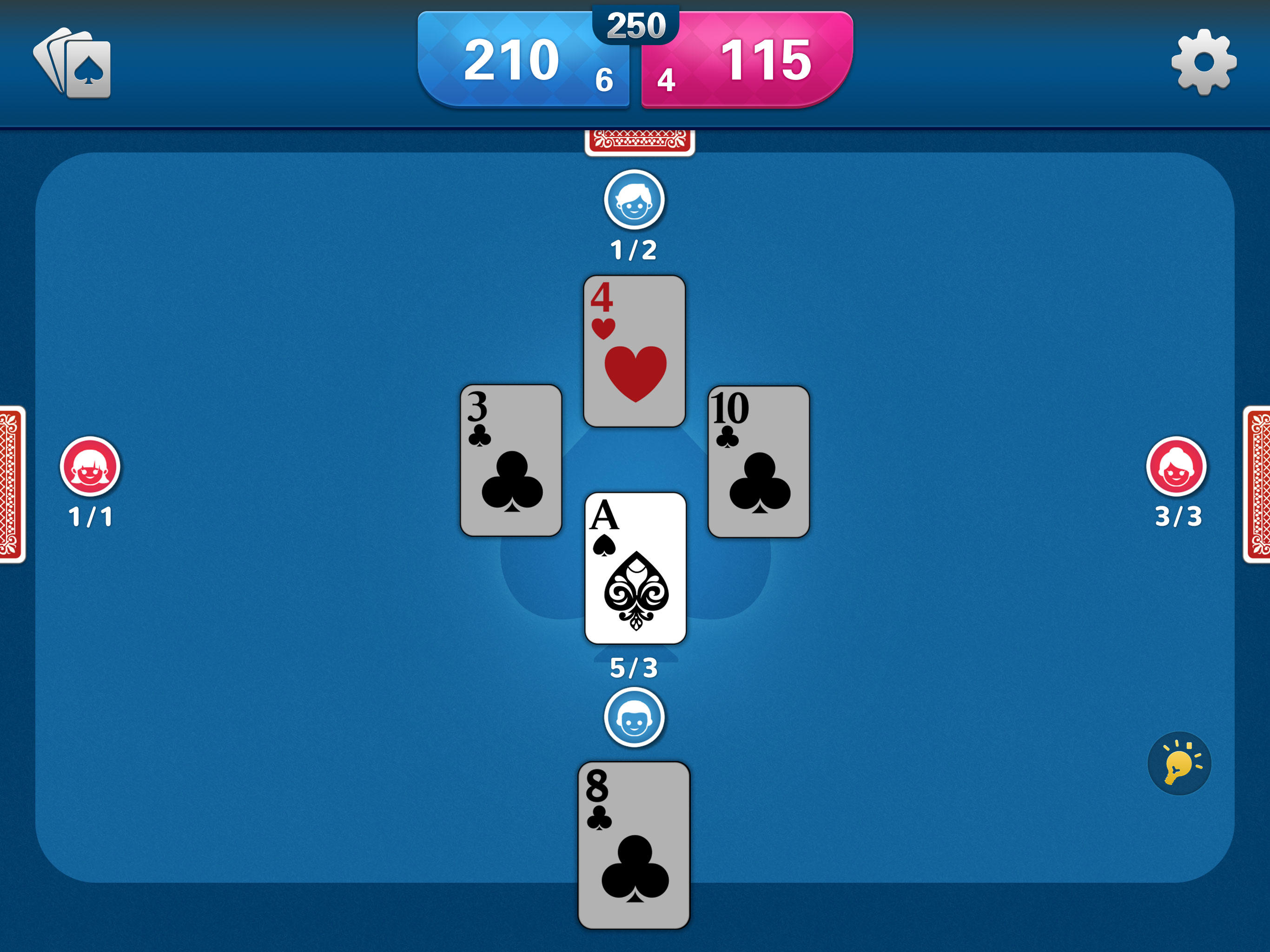 Spades: Classic Card Game 2025 Game Screenshot