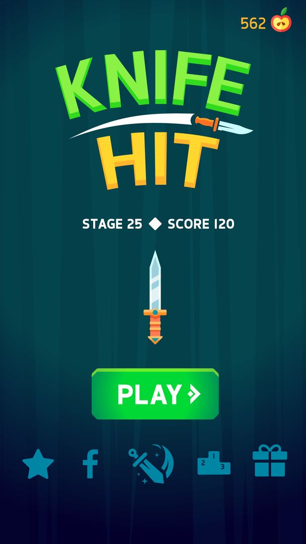 Screenshot of Knife Hit