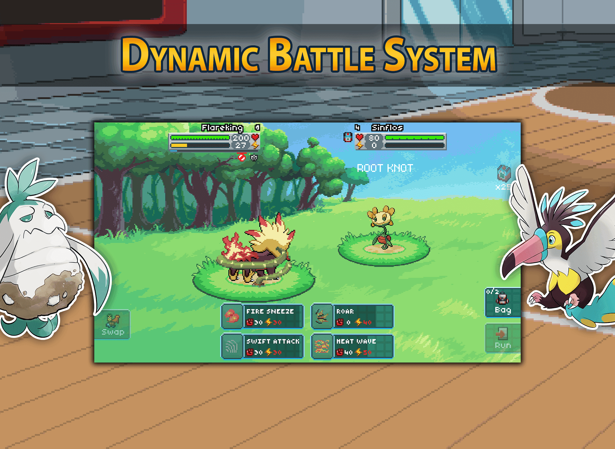 Screenshot of Duel Revolution: Pixel Art MMO