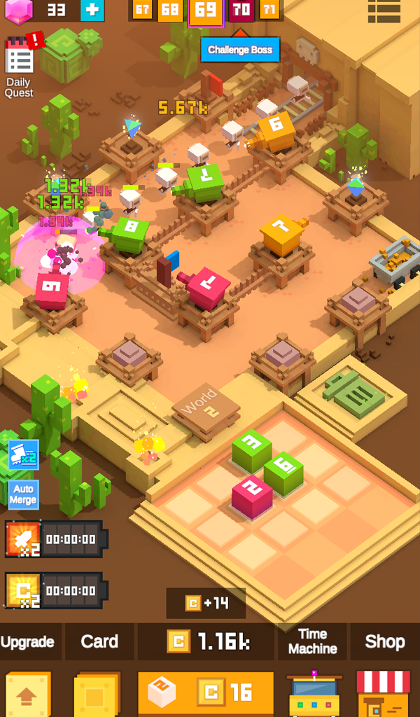 Screenshot of Block Fort