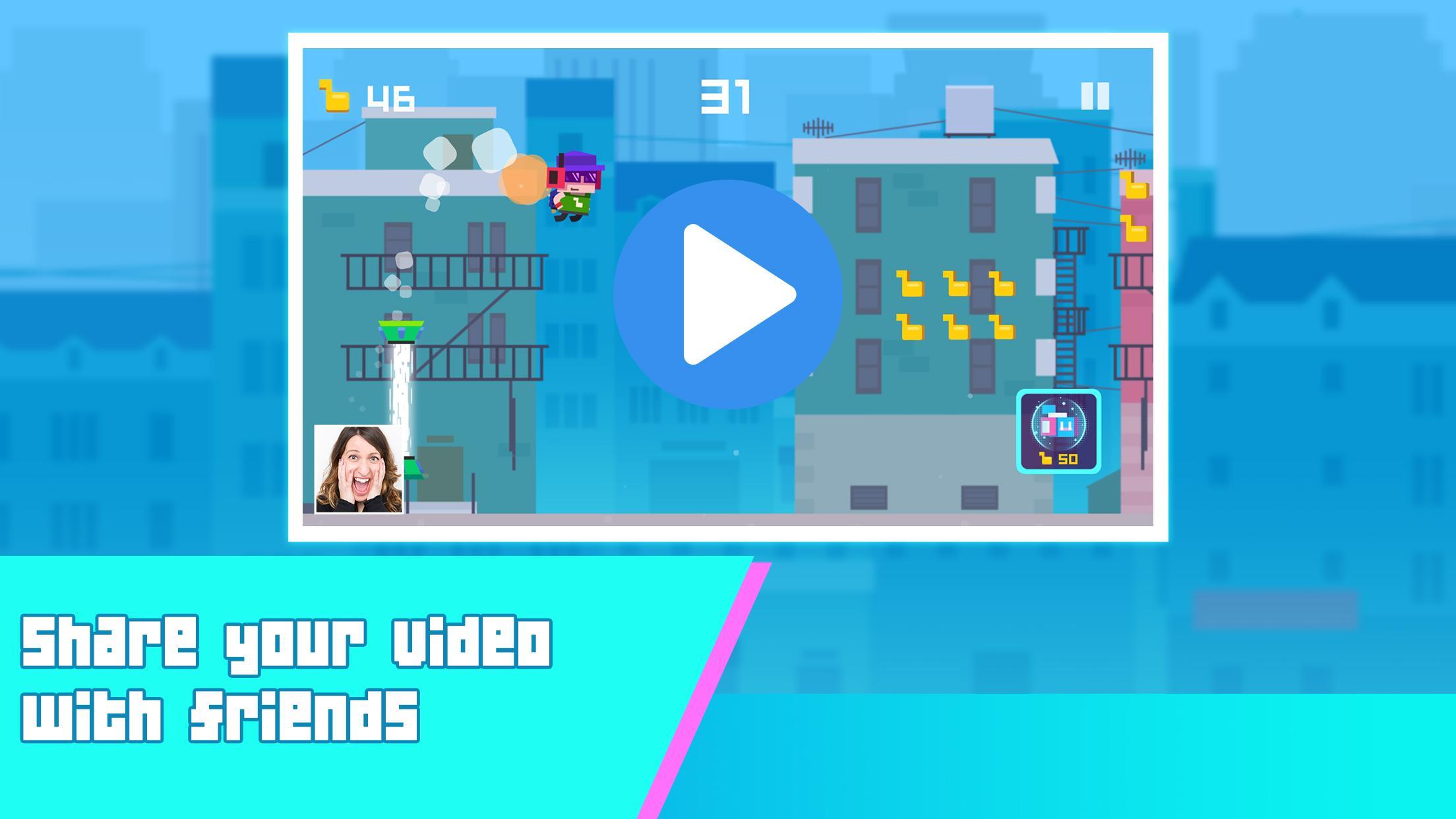 Scream Flying - Eighth Note Go Game Screenshot