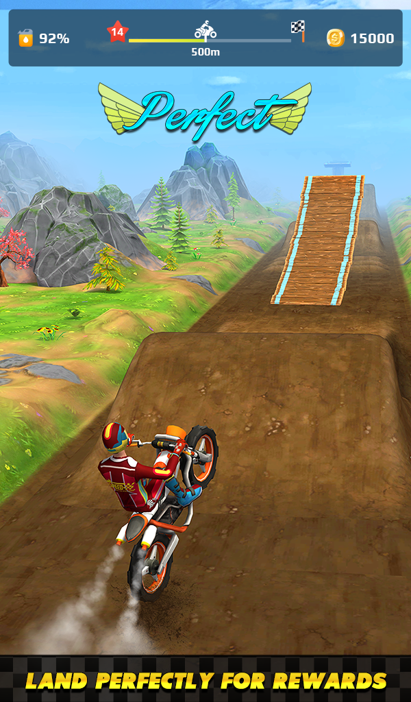 Bike Flip Hero Game Screenshot