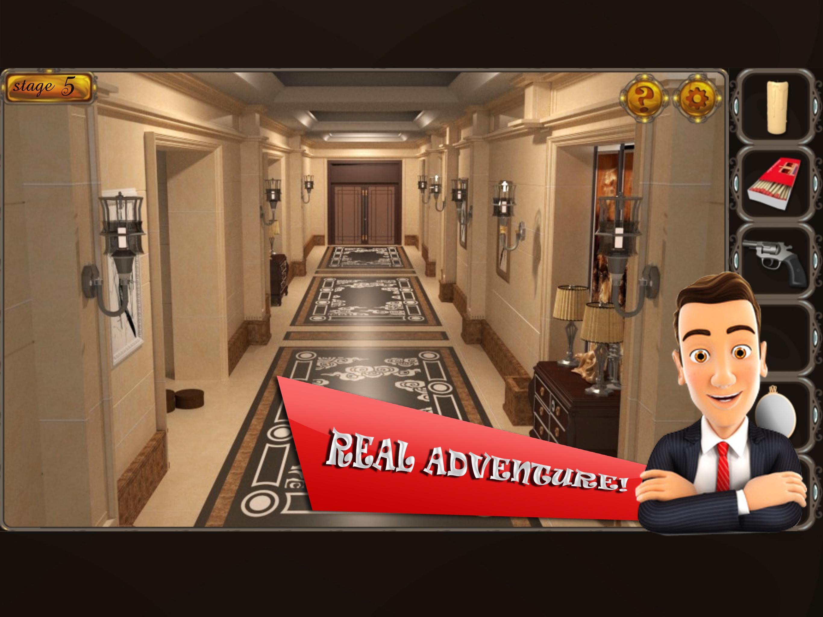 Captura de Tela do Jogo Escape World's Largest Hotel