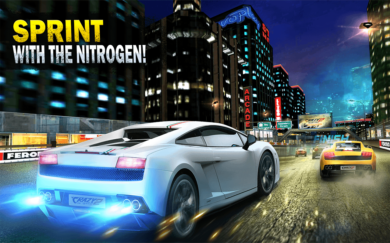 Crazy for Speed Game Screenshot