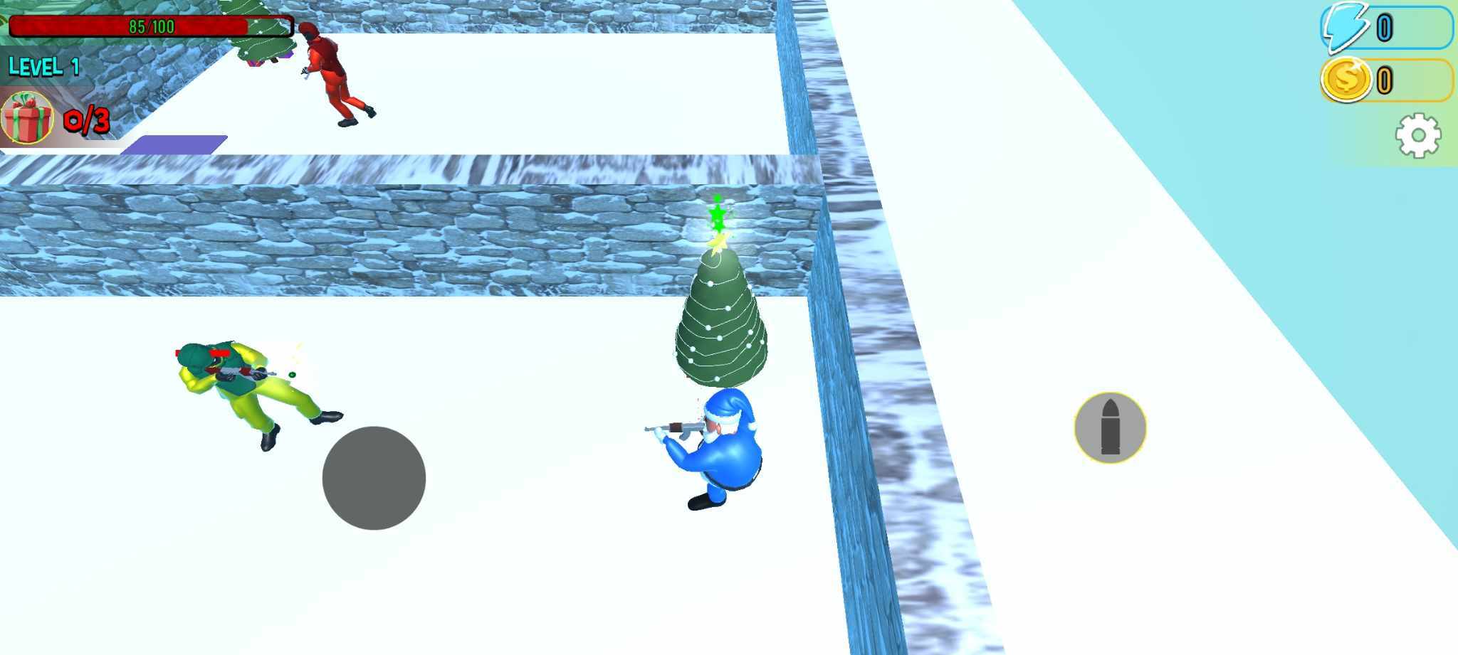 Скриншот игры Snowfall Shootout