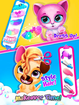 Kiki & Fifi Bubble Party ゲームのスクリーンショット