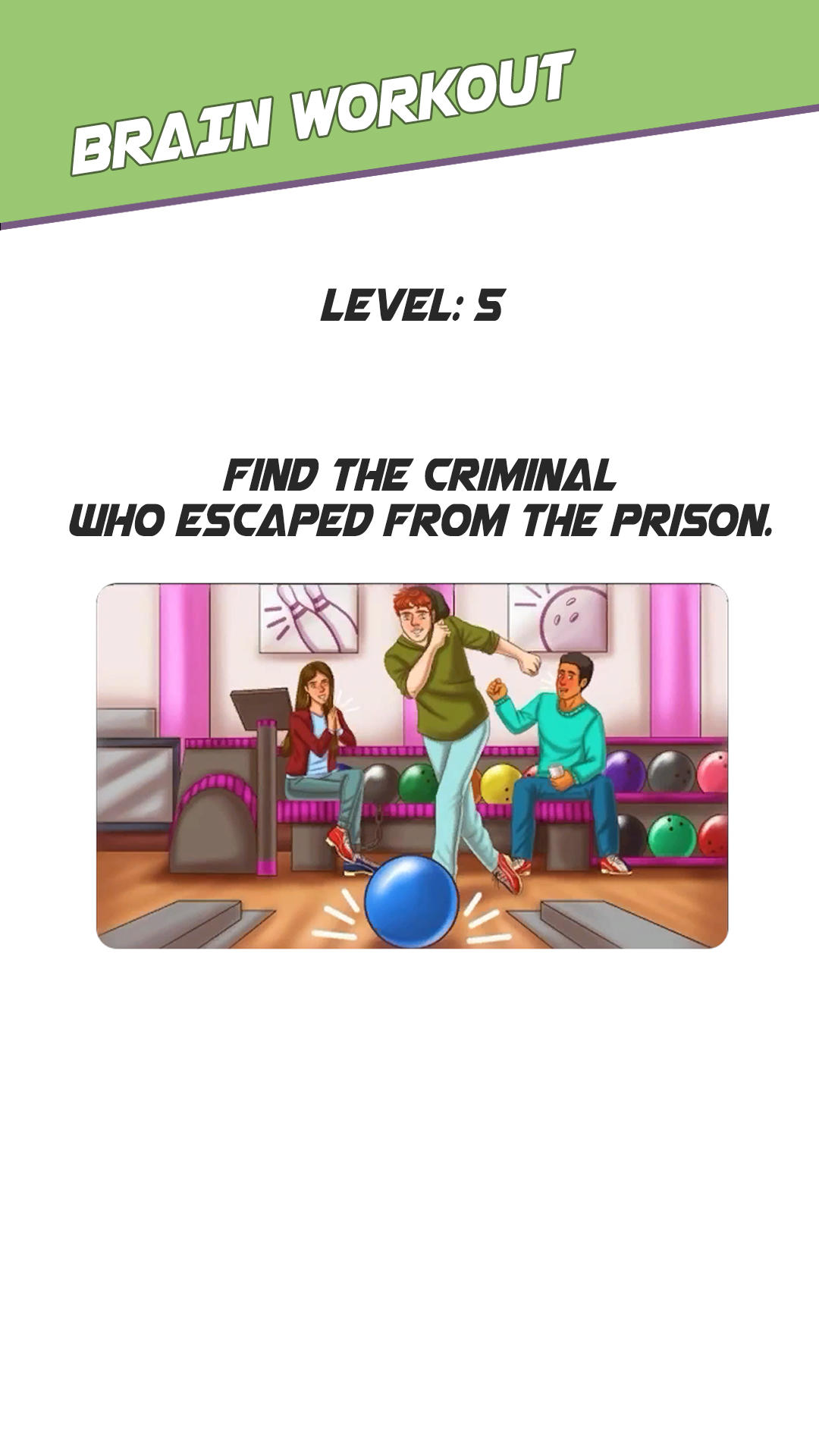 Brain Puzzle Workout Game Screenshot