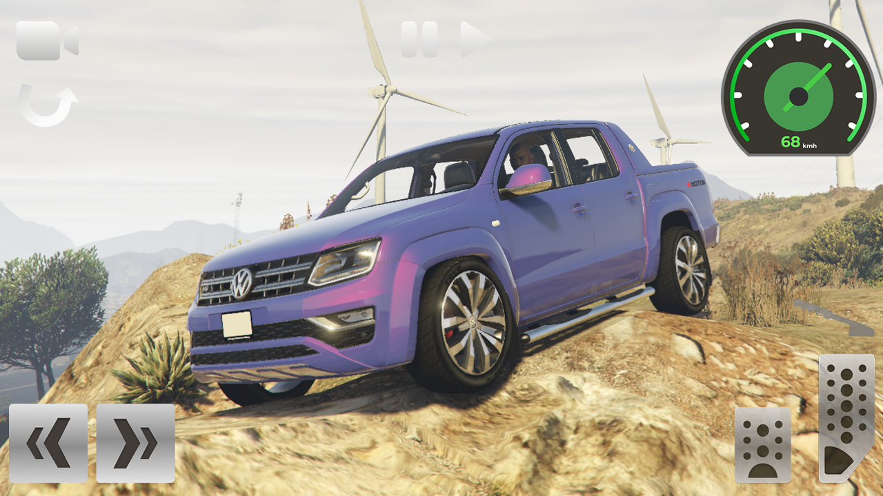 Captura de Tela do Jogo Amarok Off-Road: Real Racing