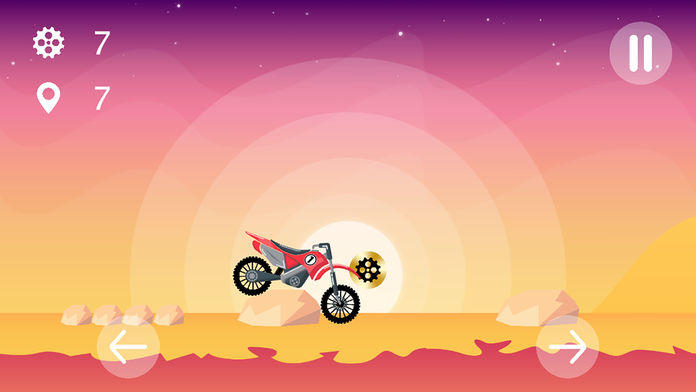 Screenshot 1 of การแข่งขันจักรยาน Enduro Moto PRO 
