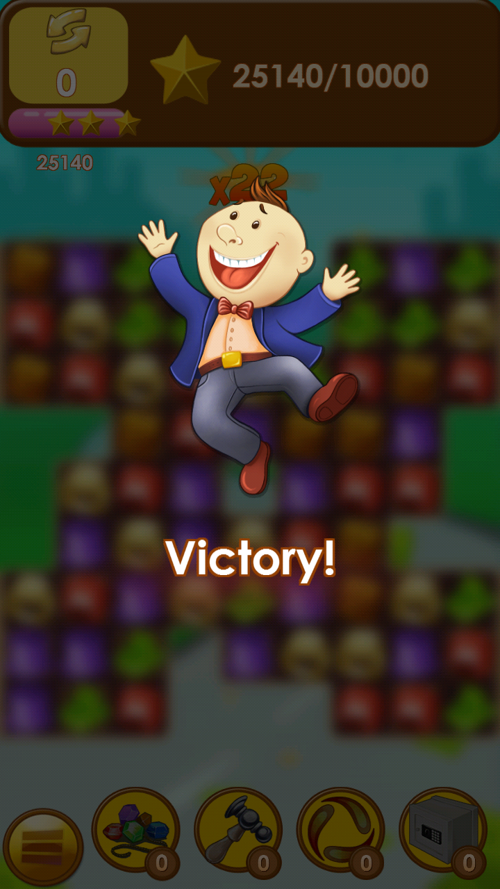 Cuplikan Layar Game Capitalist Millionaire Match 3