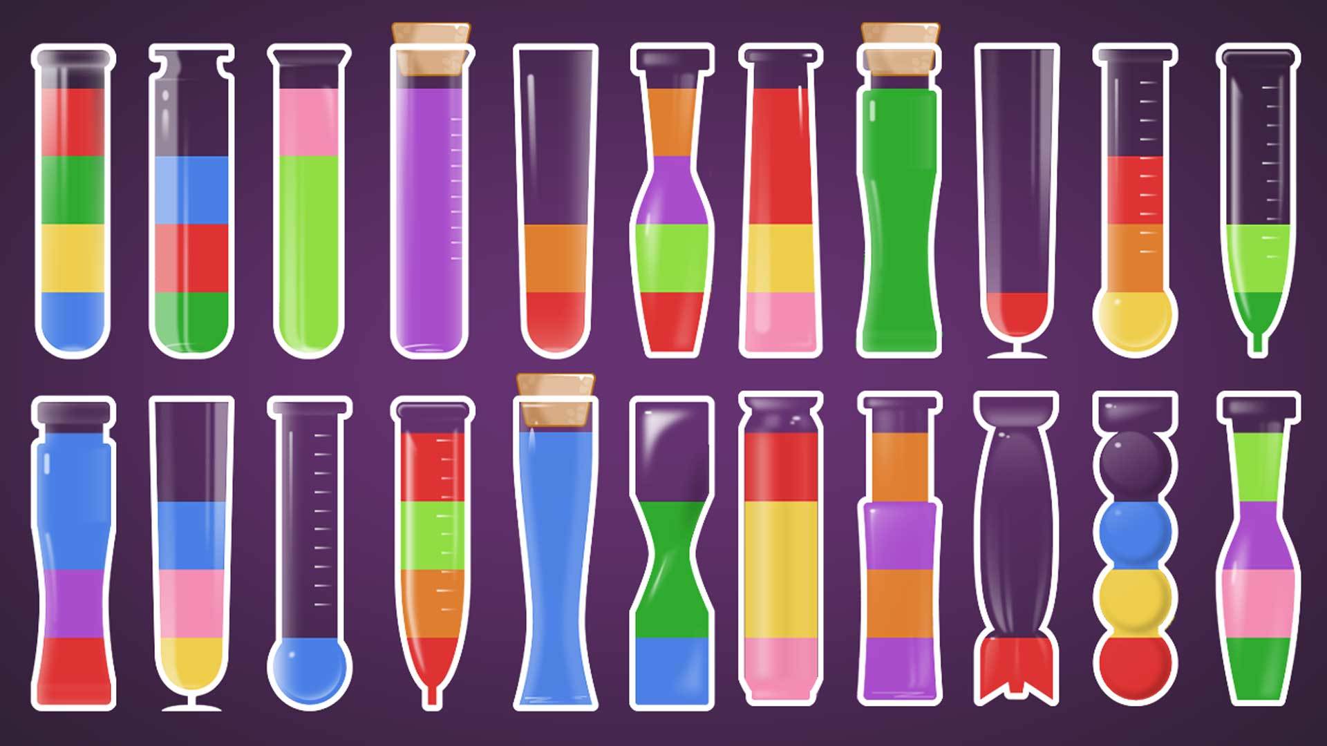 Water Sort Quiz Game Screenshot